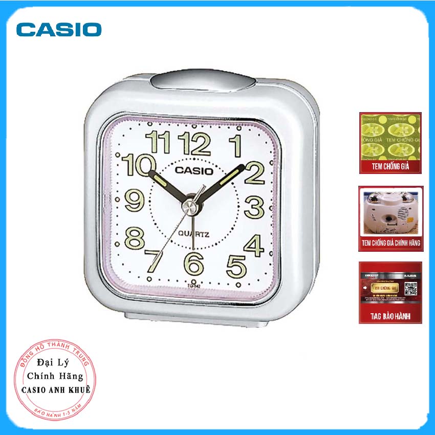Đồng Hồ Để Bàn Casio TQ-142-7DF - Có Báo Thức - Kích Thước