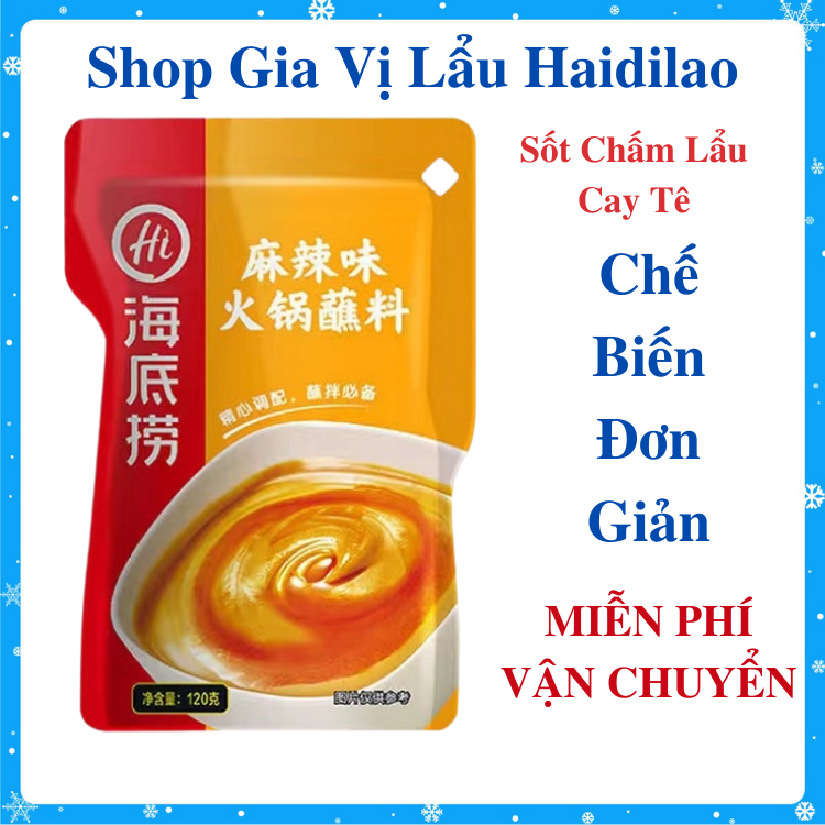 Sốt Chấm Lẩu Haidilao Cay Tê