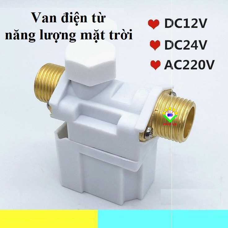 Van Điện Từ điều khiển đóng mở Lưu Lượng Nước DC12V Thường Đóng