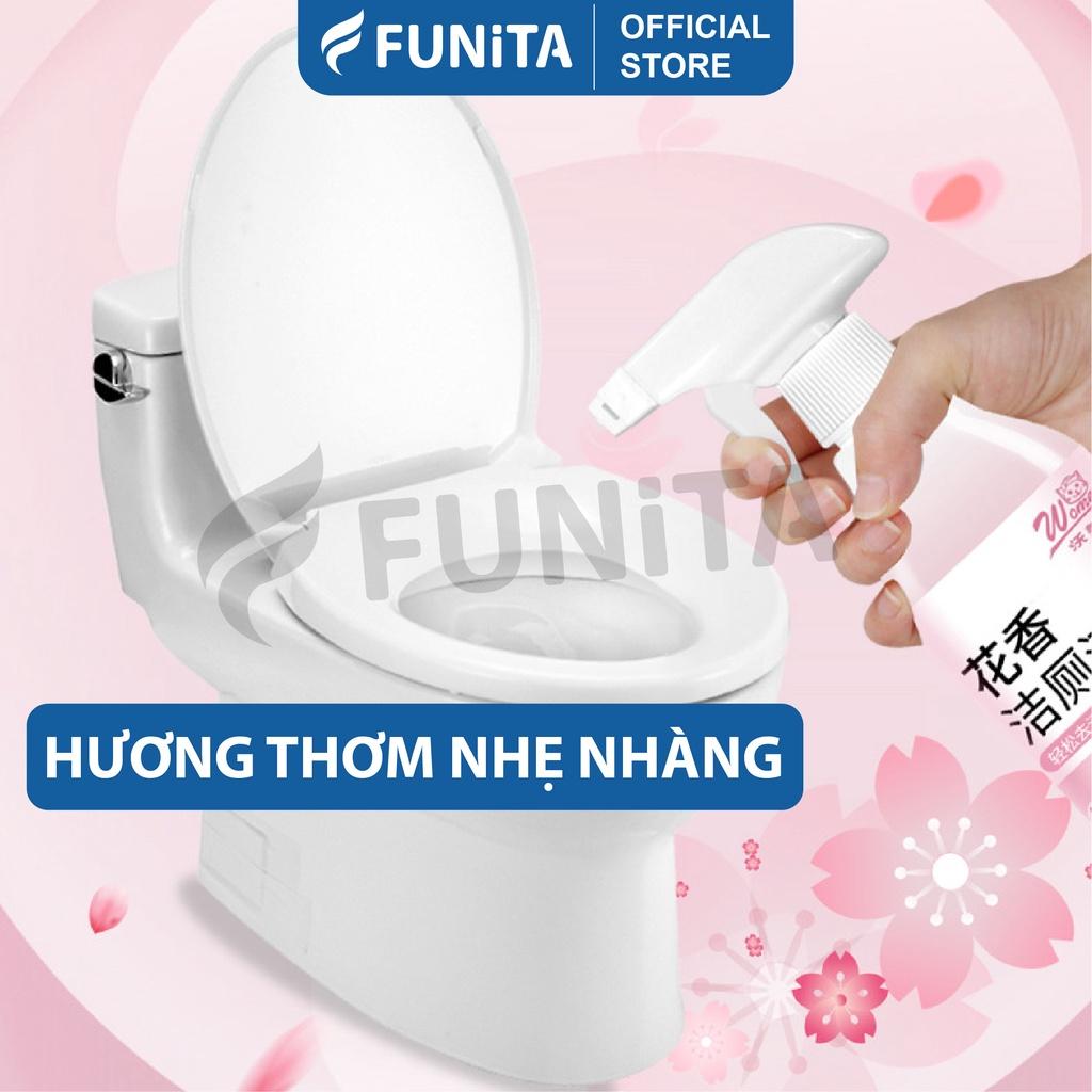 Chai Xịt Tẩy Rửa Bồn Cầu, Nhà Vệ Sinh Hương Nước Hoa Anh Đào