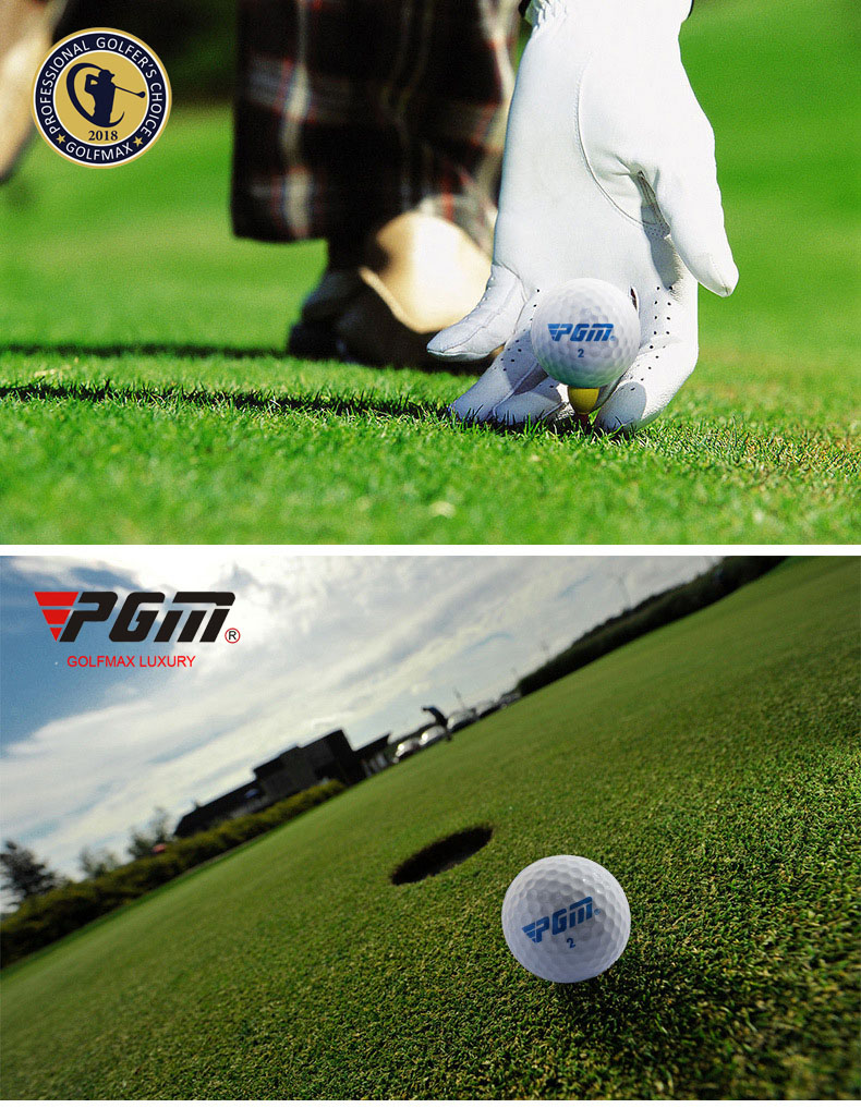 Bóng golf 2 lớp chính hãng PGM – Q002-4