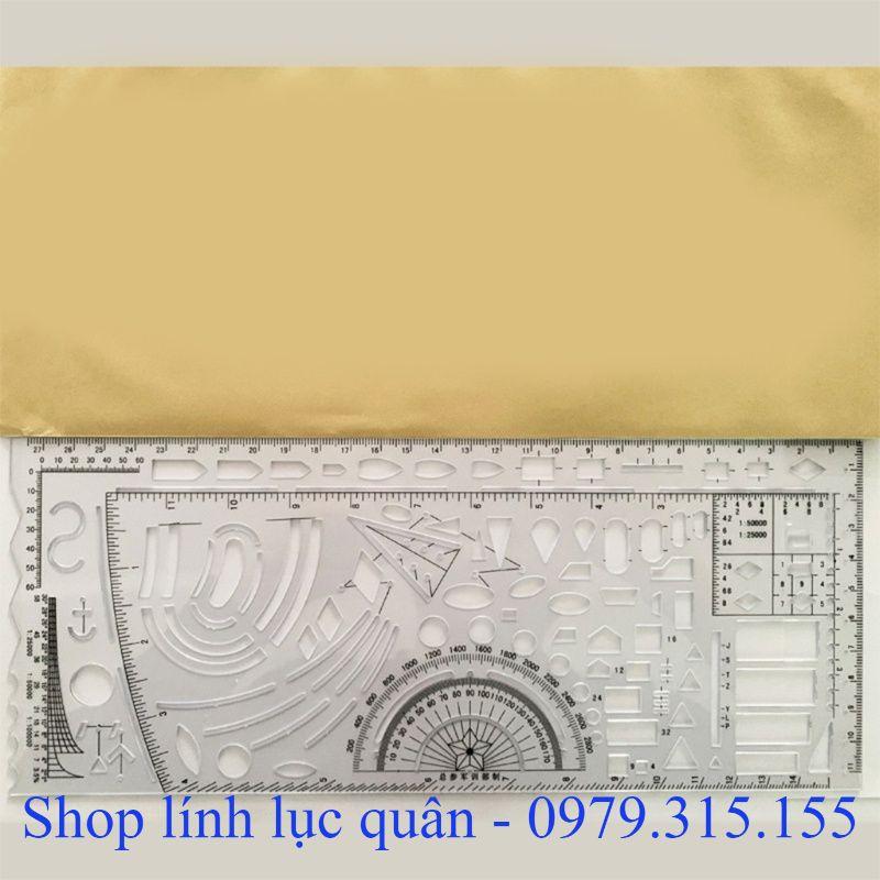 Thước chỉ huy tham mưu trắng 28x11.5cm