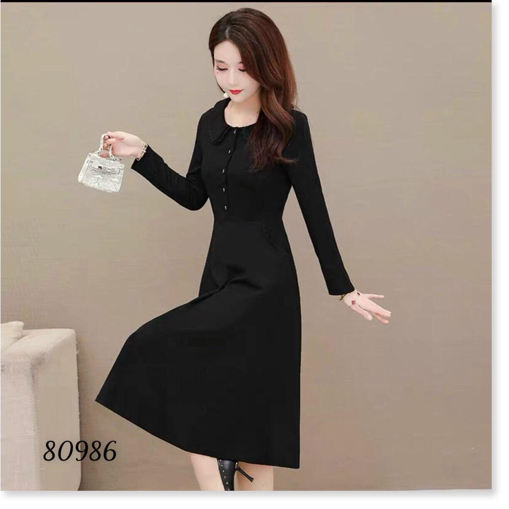 ĐẦM XÒE DỰ TIỆC CÓ NÚT CÚC CỰC XINH TÔN DÁNG THANH LỊCH CHO CHỊ EM KME FASHION