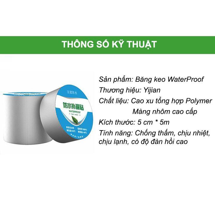 Băng Keo Chống Thấm Nước, Chống Dột, Siêu Dính Đa Năng Dán Được Trên Mọi Bề Mặt Rất Chắc Chắn