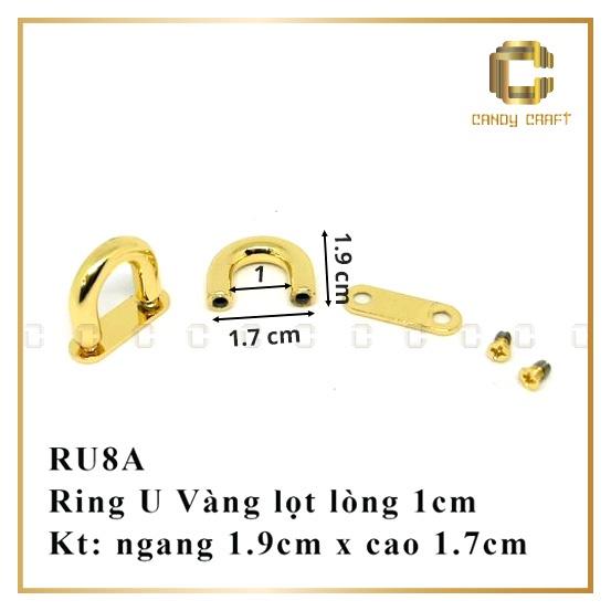 Khoen chữ U 1cm - 2cm - 2.5cm