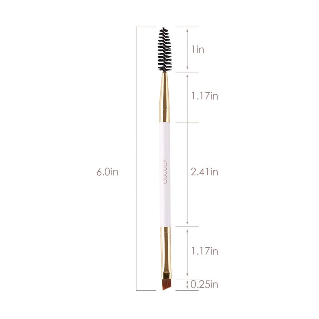 Cọ vẻ chân mày cao cấp 2 đầu Docolor Angled Eye Brow Brush