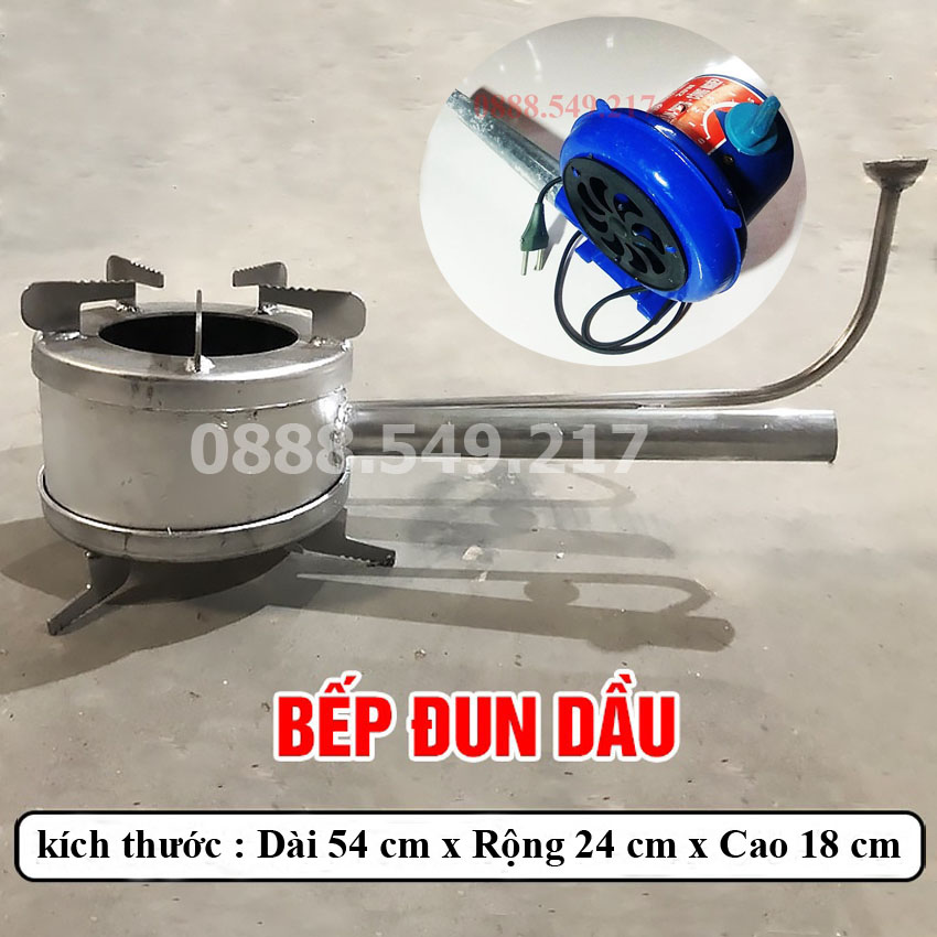 Bếp Đốt Dầu Thải - Bếp Đun Nguyên Liệu Thải, Mỡ Gà, Vịt. Siêu Tiết Kiệm - Siêu Bền Đẹp. 1 Lít Đun Đến 4, 5 Tiếng