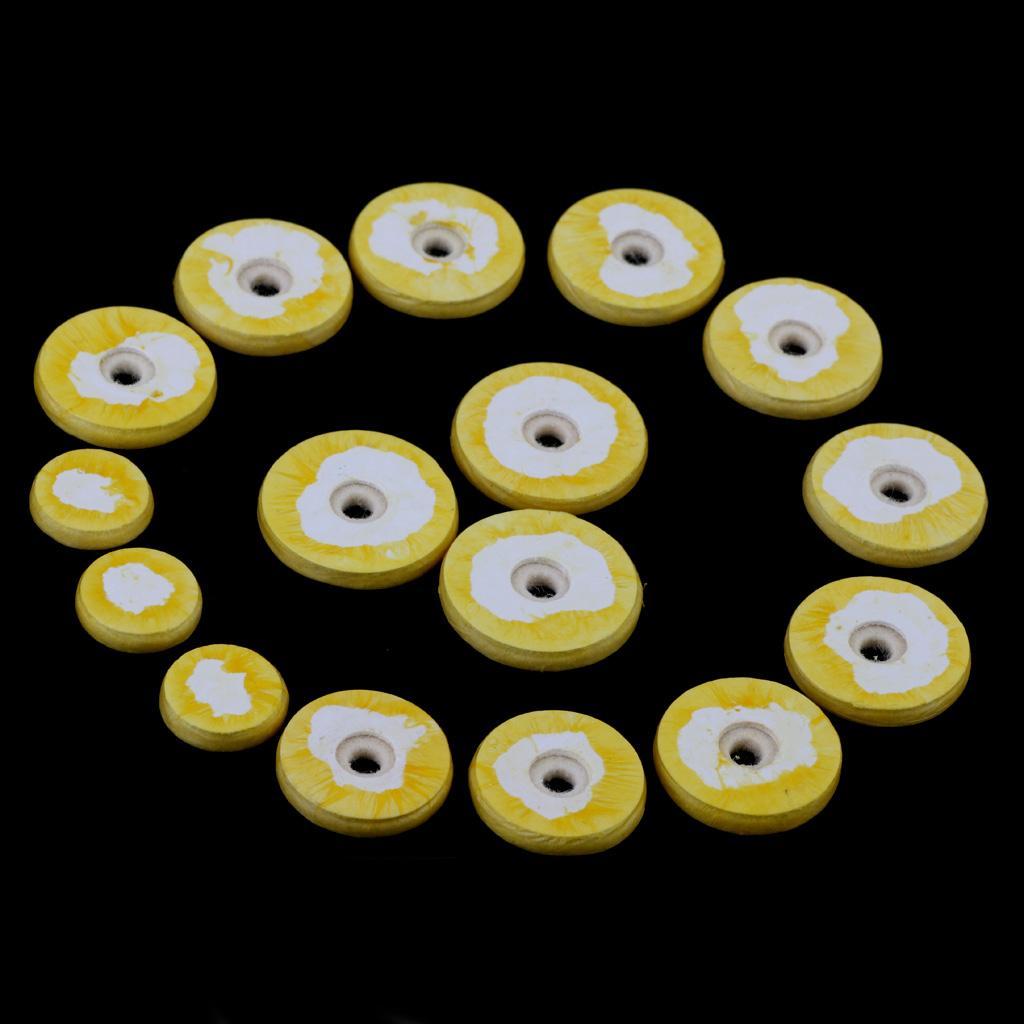 6-7pack Flute Pads 16pcs Yellow Color
