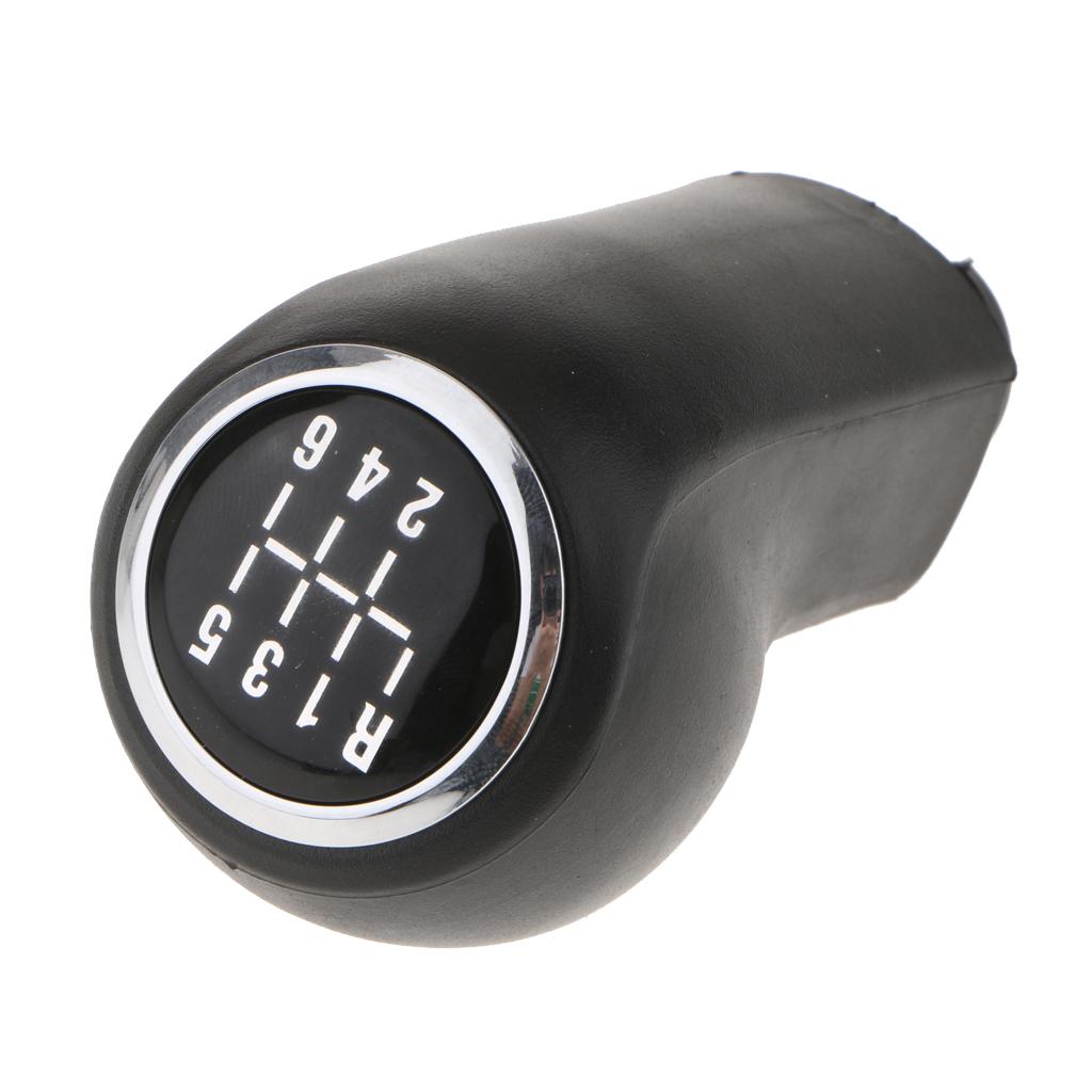 6 Speed Gear Shifter Lever Knob Handle Stick For 05-10 Vauxhall