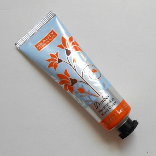 Kem dưỡng da tay Moisturising Hand Cream Beauty Formulas 30ml - Hương hổ phách