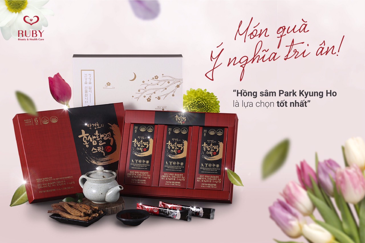 Hồng Sâm Hàn Quốc 6 năm Park Kyung Ho 30 gói cô đặc