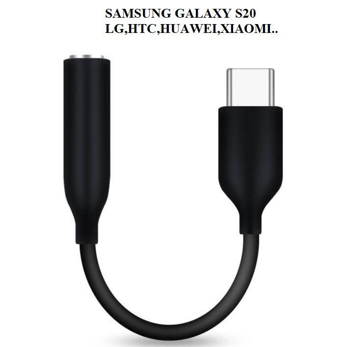 Đầu chuyển âm thanh Type C to 3.5 Samsung S20 PLUS Ultra