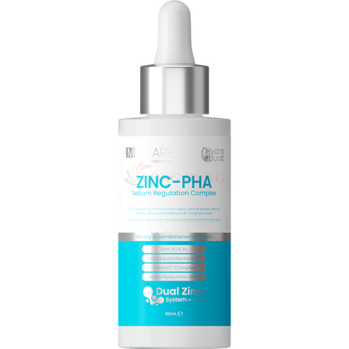 Tinh chất kiềm dầu MD CARE Zinc-PHA Sebum Regulation Complex (30ml) - Hàng chính hãng