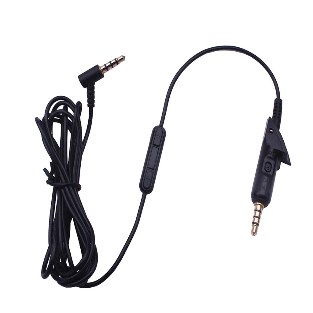 Replacement Headphone Cable With Microphone For Bose QC15 QC2 Headphone