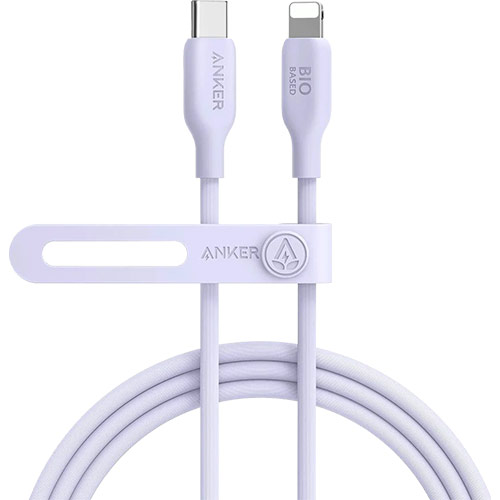 Cáp USB Type-C to iP Anker 542 MFI 1.8m TPE 30W 0.9m A80B1/ 1.8m A80B2 - Hàng chính hãng