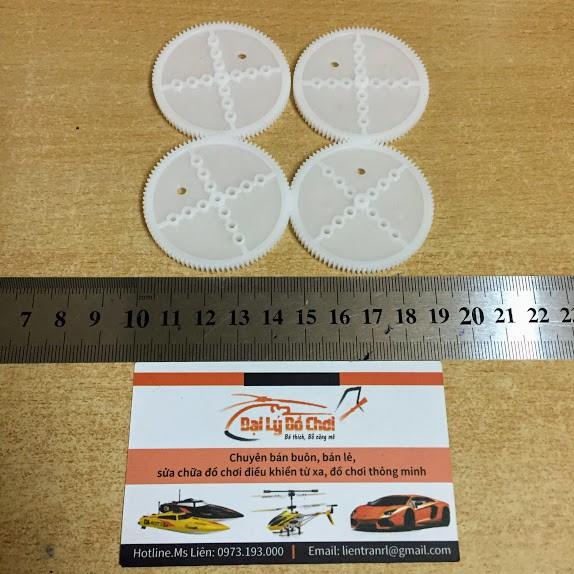 Bánh răng nhựa 90 răng trục 2mm