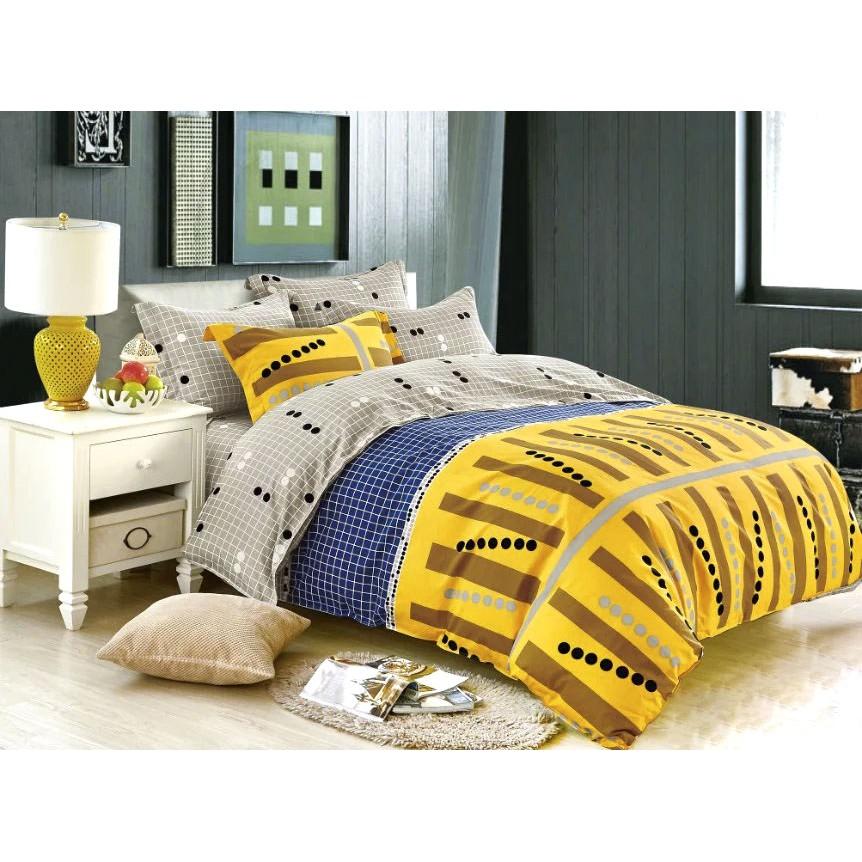 Bộ chăn ga gối drap giường 100% cotton sợi bông Hàn Quốc Julia 247