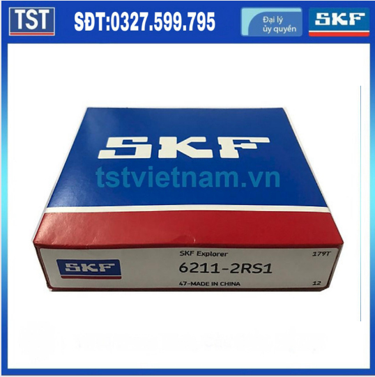 Vòng bi bạc đạn SKF 6211-2RS1