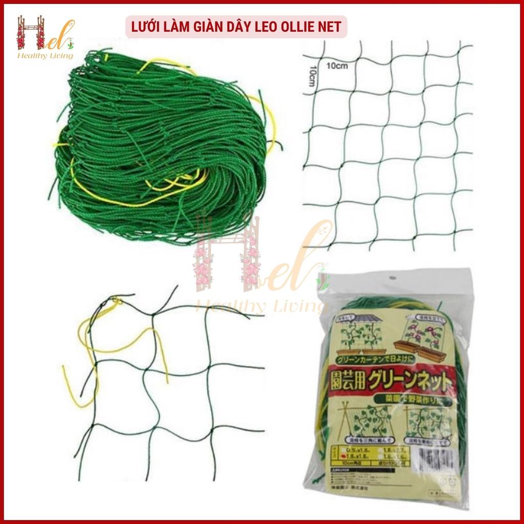 Lưới Làm Giàn Dây Leo (0,9m x 1,8m) Lưới Làm Giàn Dưa Leo, Hoa, Đậu Leo, Giàn Cây Bền Chắc