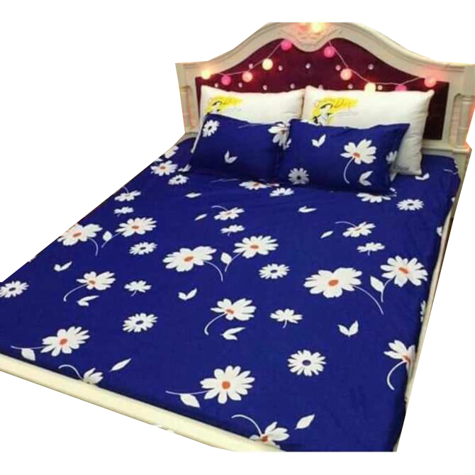 Bộ ga gối Cotton Poly cúc họa mi
