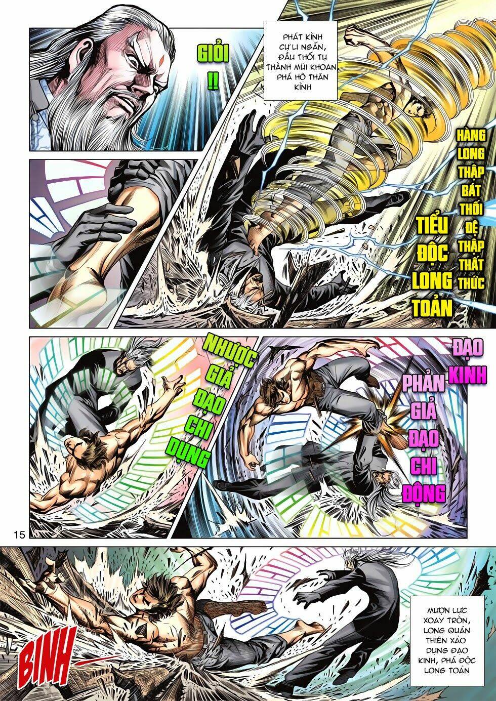 tân tác long hổ môn chapter 591 15