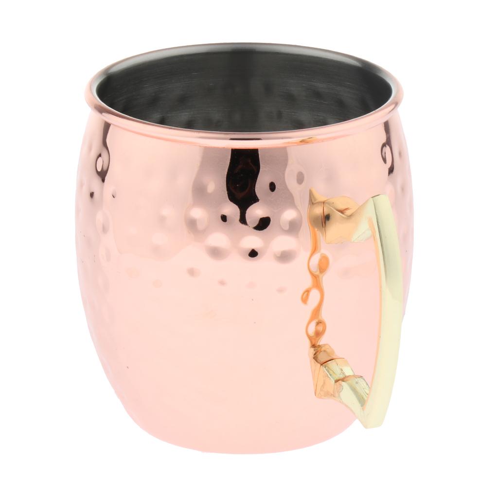 Moscow Mule Mugs Stainless Steel Mug, Drink Cup Perfect For Beer Free Gift