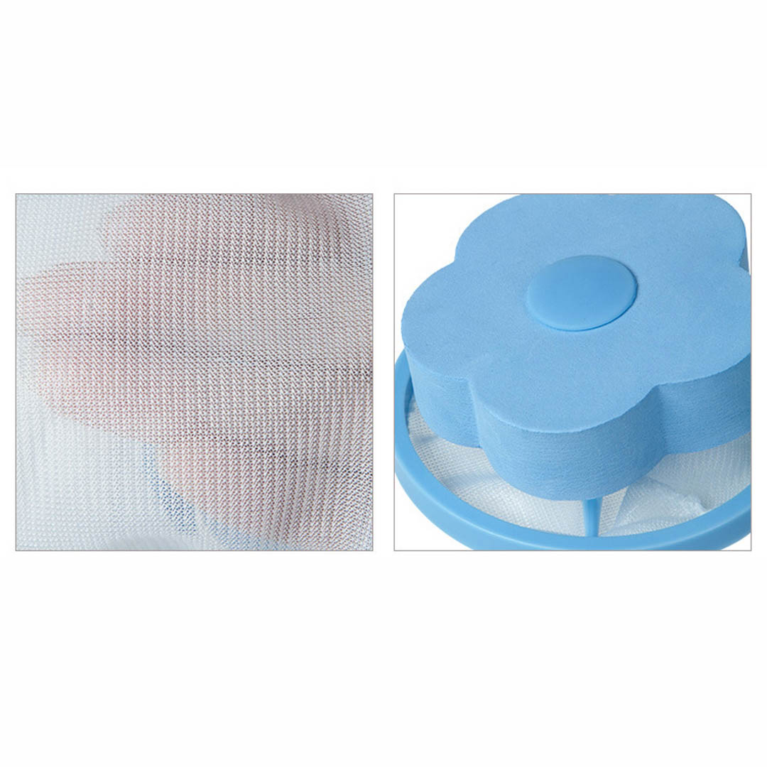 Combo 5 phao lọc rác cặn bẩn máy giặt gom rác lồng giặt giúp sạch hơn tăng tuổi thọ máy - 5 phao lưới hồng