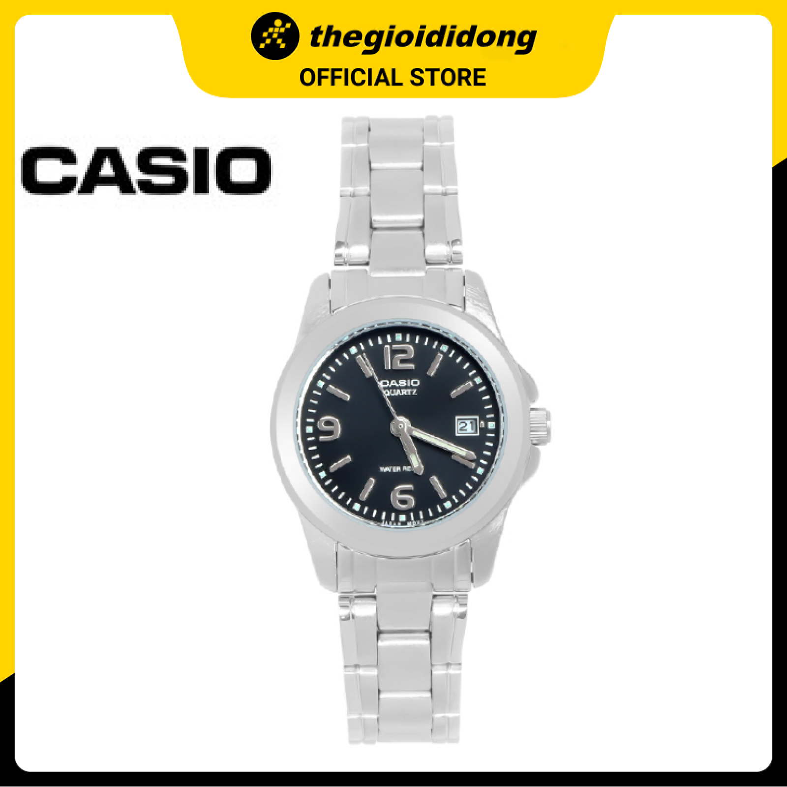 Đông hồ Casio Nữ - dây da - LTP-1215A-1ADF