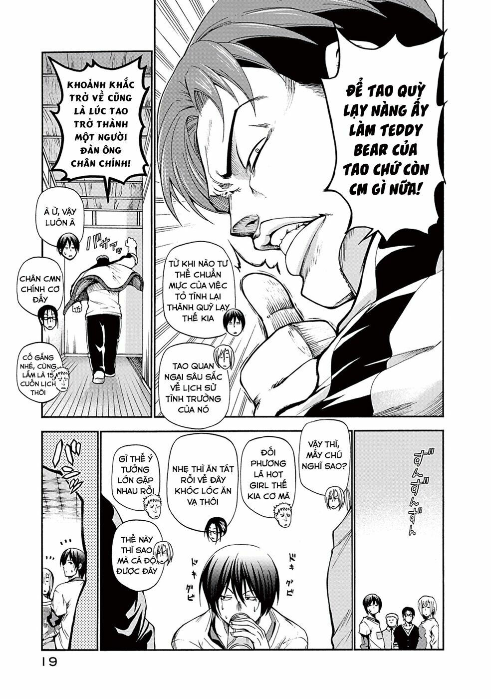 cô gái thích lặn - grand blue chapter 13 18