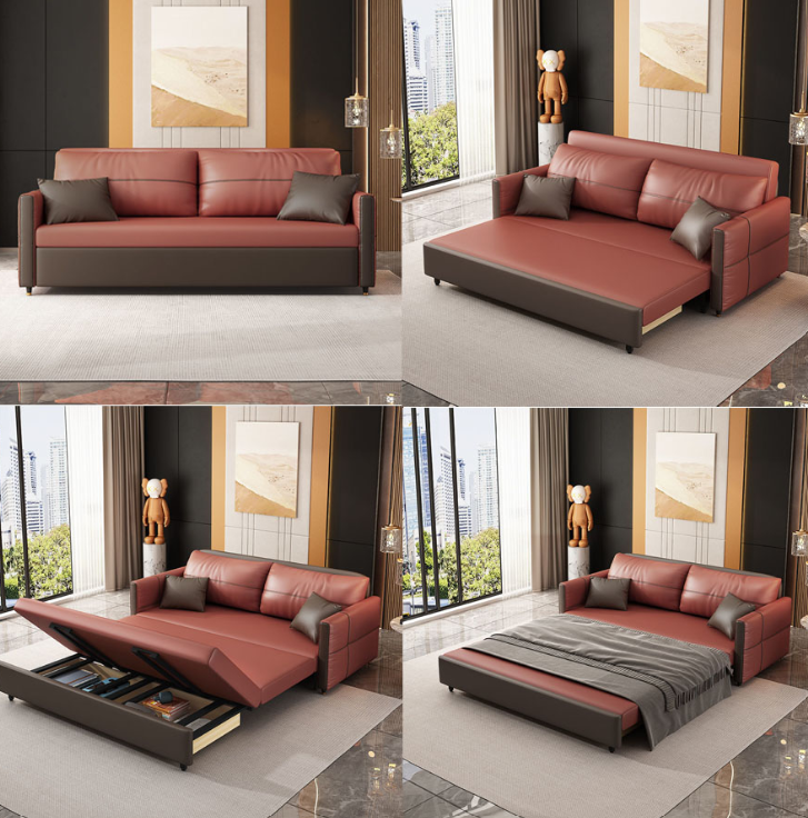 Sofa giường đa năng hộc kéo cao cấp Juno Sofa HGK-55 ngăn chứa đồ tiện dụng