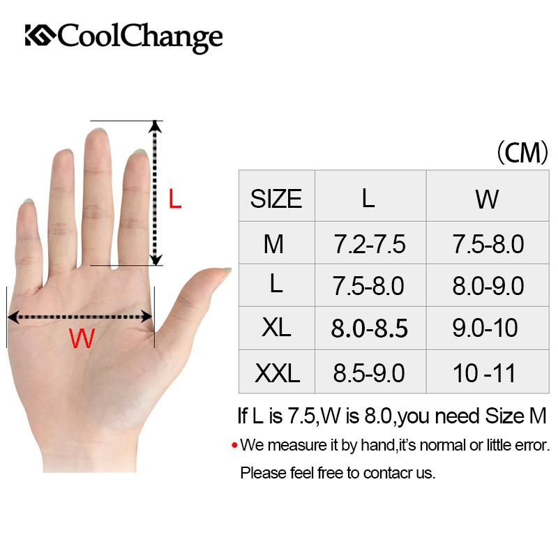 CoolChange Mùa Đông Găng Tay Xe Đạp Cảm Ứng Màn Hình GEL Đi Xe MTB Xe Đạp Găng Tay Thể Thao Full Ngón Xe Máy Xe Đạp Găng Tay Nam Nữ