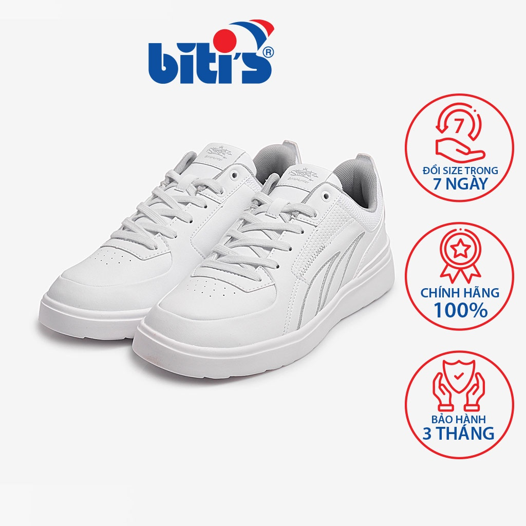 Giày Thể Thao Nam Biti's Hunter Street White DSMH10400TRG