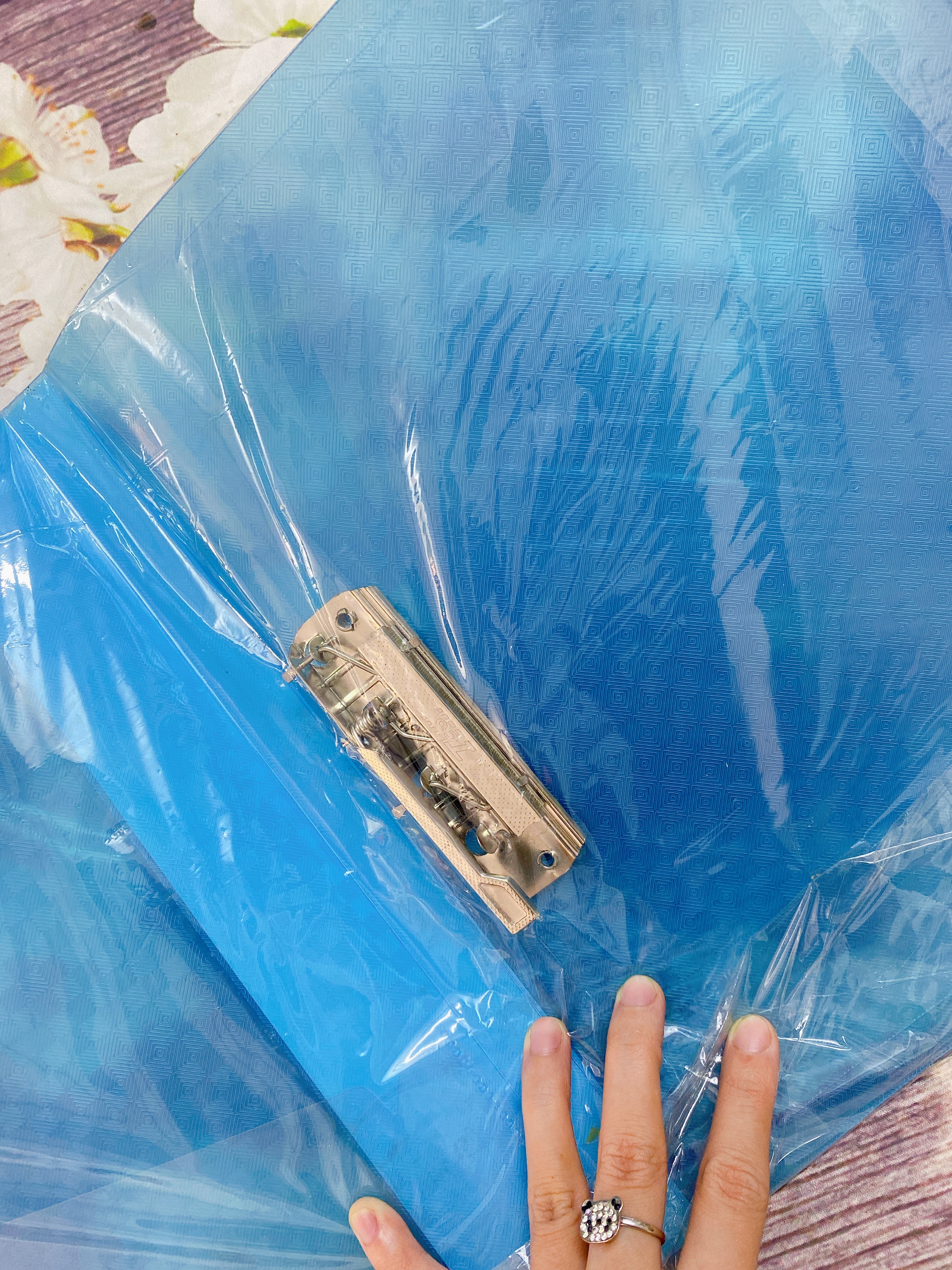Bìa Kẹp A4 Xanh, Bìa Còng 1 Kẹp - File Tập Hồ Sơ To Đựng Giấy Tờ