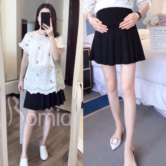 Sơ mi cộc thêu bầu