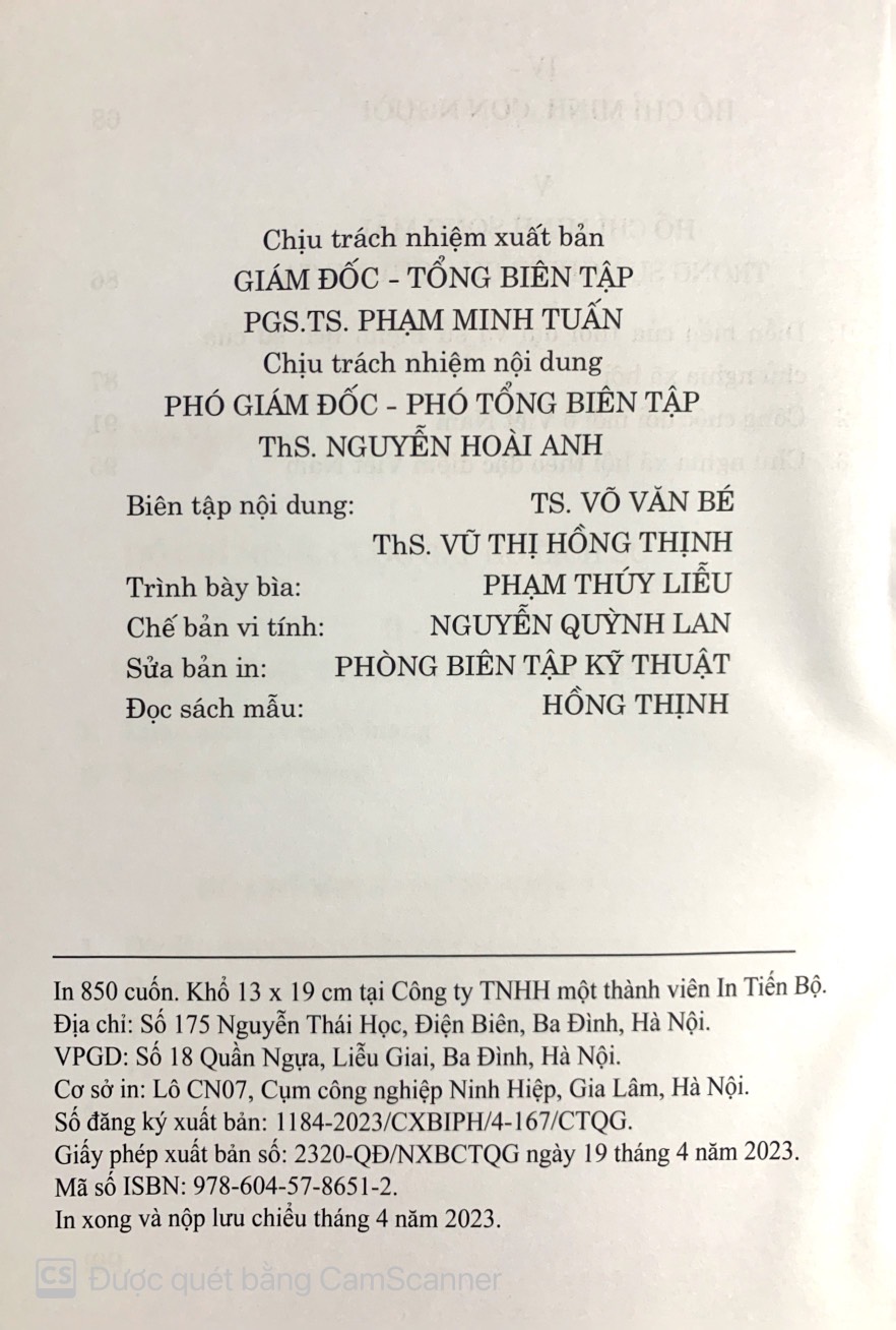 Hồ Chí Minh - Một con người, một dân tộc, một thời đại, một sự nghiệp