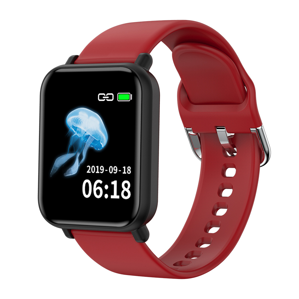 Đồng hồ thông minh R16 chống nước IP67, đo nhịp tim dùng cho iOS, Android