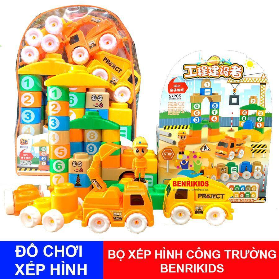 Đồ chơi bộ xếp hình công trường