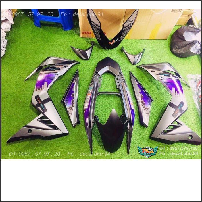 Tem Rời Winner Xám Tím City