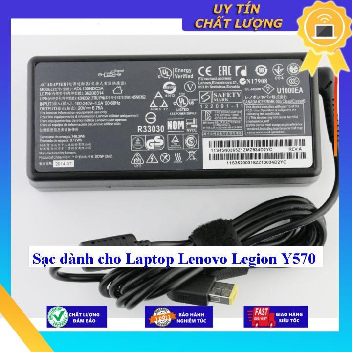 Sạc dùng cho Laptop Lenovo Legion Y570 - Hàng Nhập Khẩu New Seal