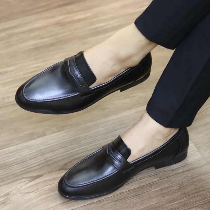 Giày Lười Da Nam Phong Cách Hàn Quốc GL33 Siêu Hot