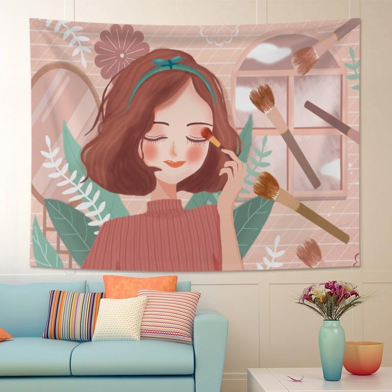 Vải treo tường Decor Bộ sưu tập CÔ GÁI DỄ THƯƠNG PHONG CÁCH HIỆN ĐẠI mẫu hot nhất