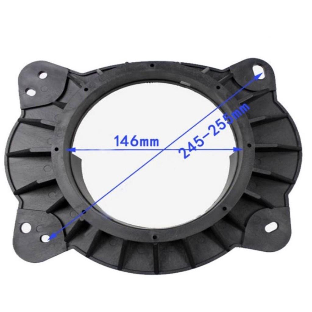 Vòng đệm loa/ Dưỡng loa bầu dục đường kính 16cm cho Ford, Subaru Vios đế loa cánh ovan dòng xe Toyota, ford, lexus