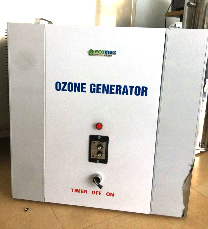 Máy tạo khí ozone công nghiệp xử lý nước diệt khuẩn Ecomax 9g/h ECO-1 – Hàng chính hãng