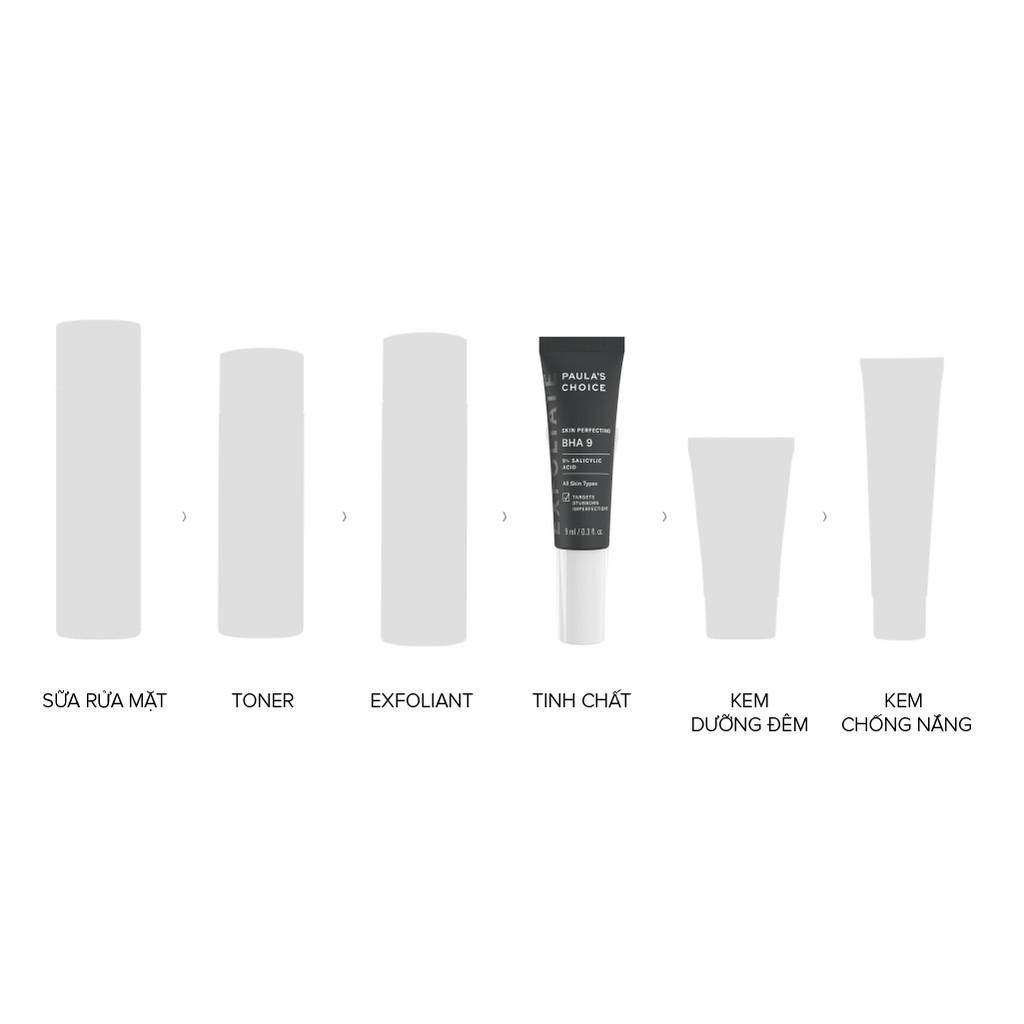 Tinh chất giảm mụn cao cấp 9% BHA Paula's Choice Skin Perfecting BHA 9 9ml