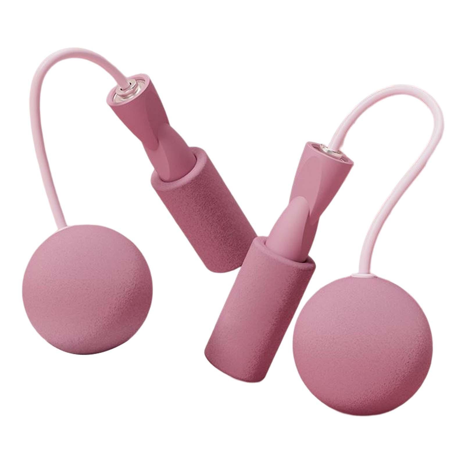 2 Pair Cordless Jumping Ropes Fitness Weighted Jump Ropes