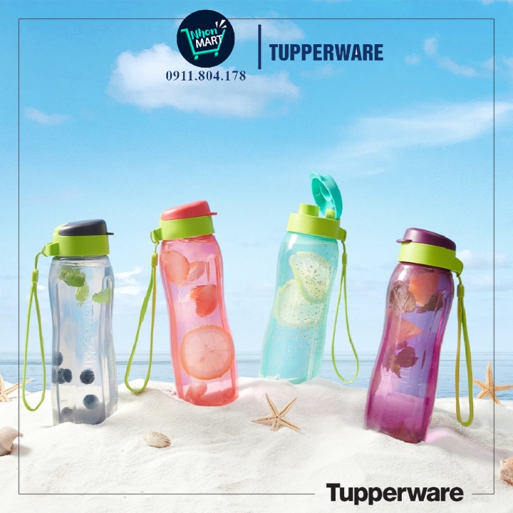Bình Nước Eco Bottle Gen II 750ml Nhựa Nguyên Sinh An Toàn