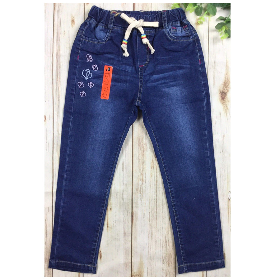 Quần Jean dài cho bé gái từ 4-10 tuổi ( Hàng Việt Nam ) – MS JEANS 9.242 Baggy