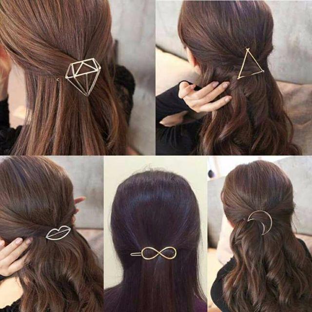 Kẹp Tóc Phong Cách Hàn Quốc Nhiều Mẫu Dễ Thương