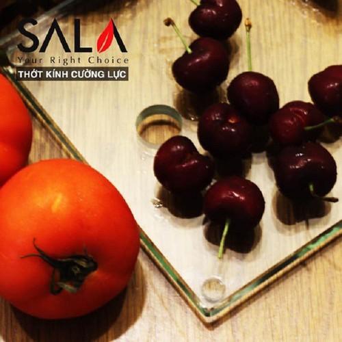 Thớt kính cường lực siêu bền SALA - hàng chuẩn loại 1 - thớt - thớt kính cao cấp - thớt cho nhà bếp sang trọng