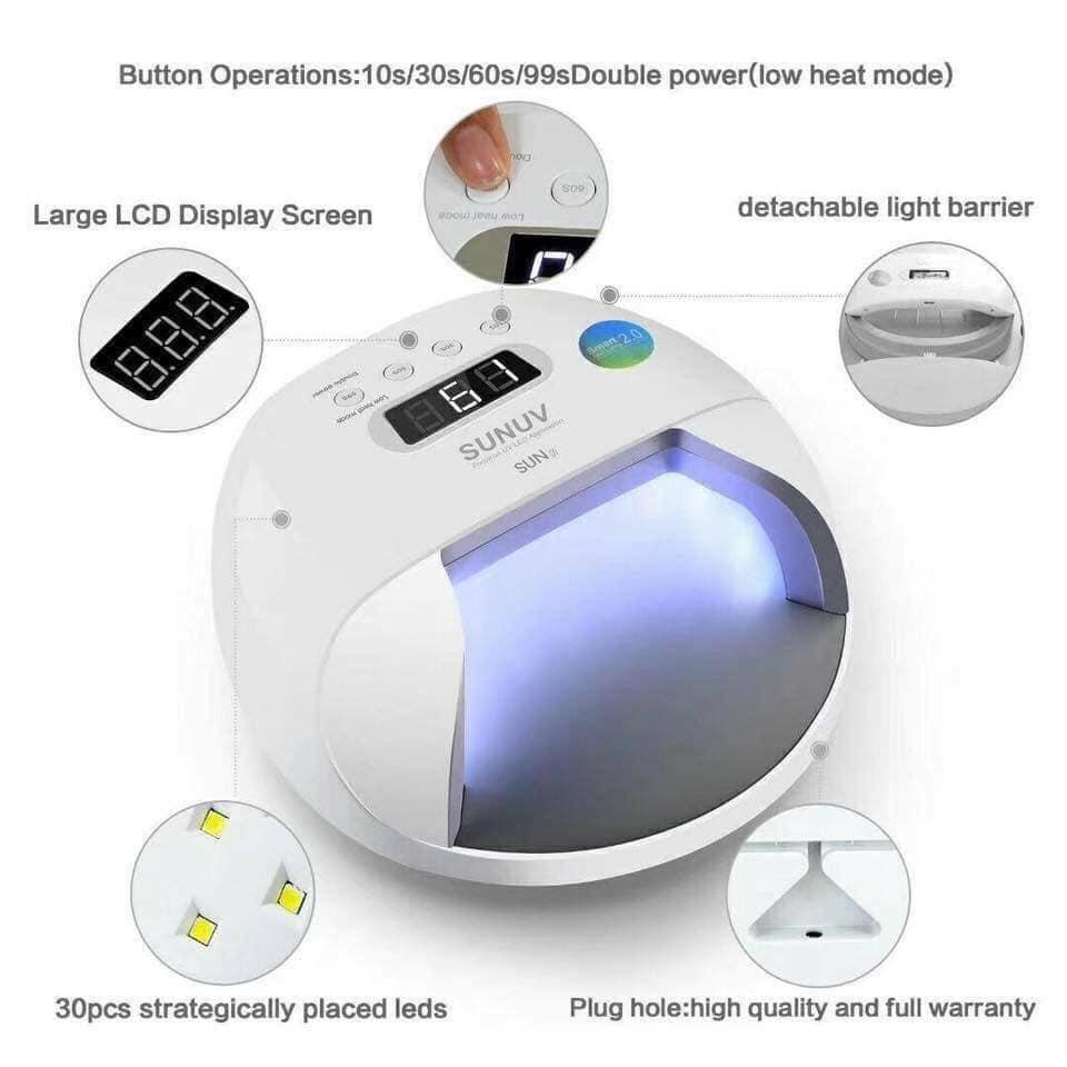 Máy hơ gel tích điện Sun 7 hàng công ty